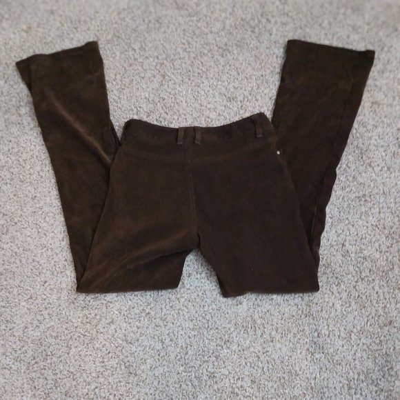 Z. Cavaricci Brown feels like soft suede Pants!! - Picture 2 of 3